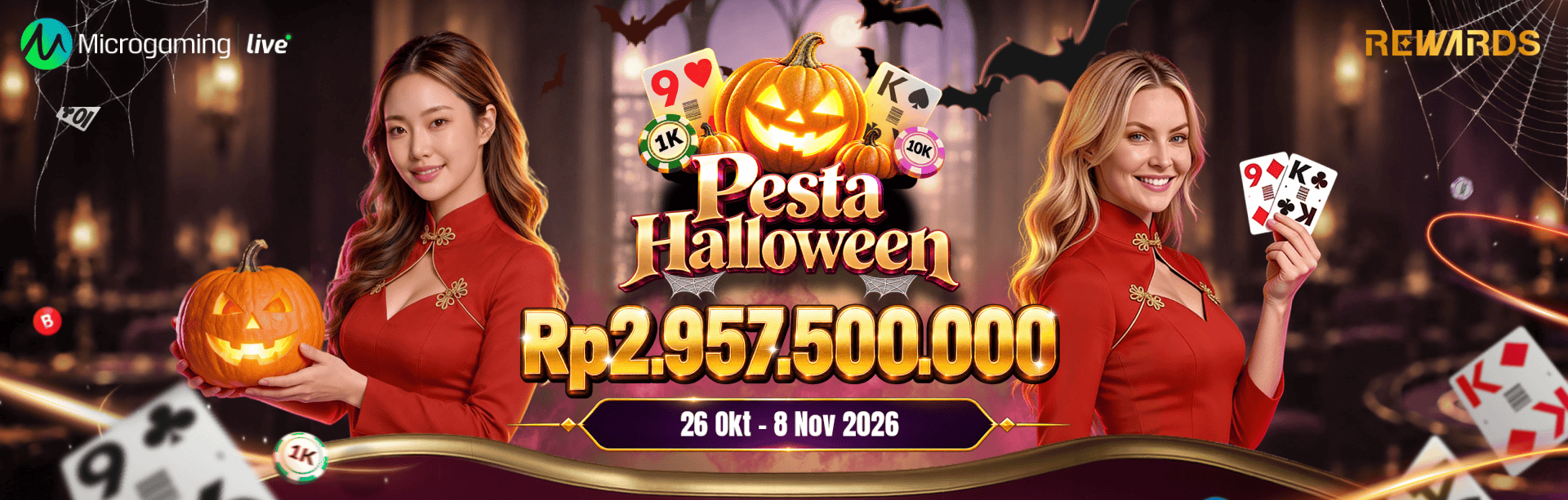 MG LIVE - PESTA HALLOWEEN
